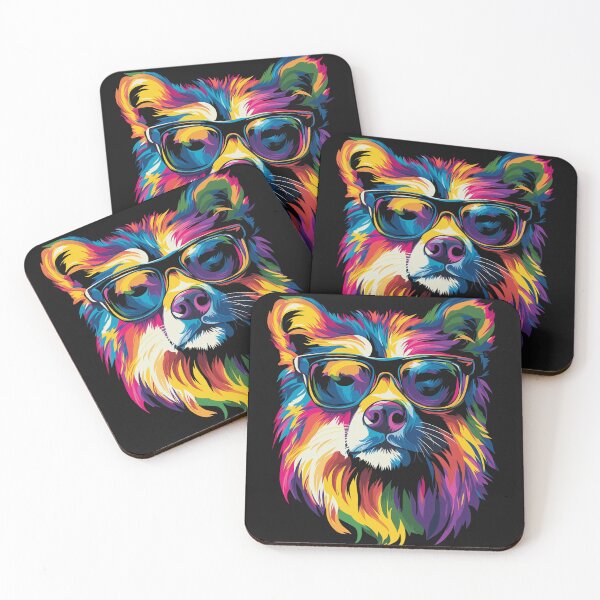 Item preview, Colorful Dog Art designed and sold by GoldenAurora91.