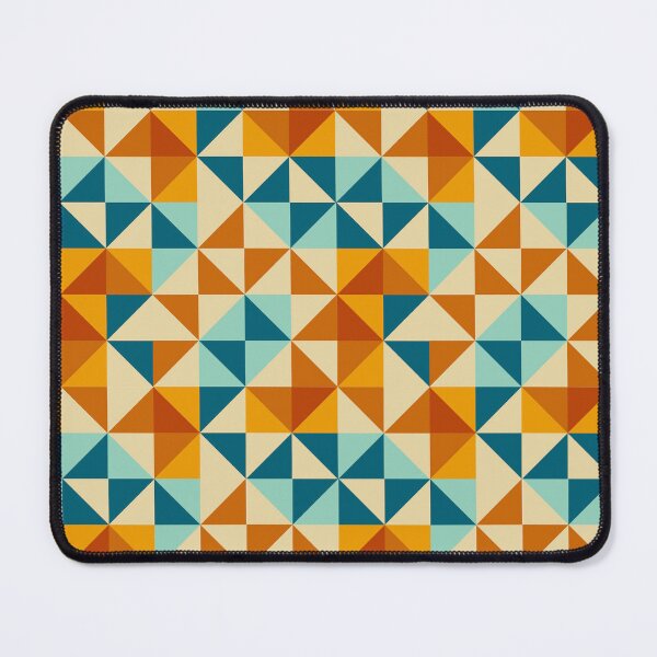 Item preview, Retro Mid Century Geometric Triangle Pattern designed and sold by Far Out Goods.