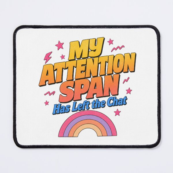 Item preview,  Attention Gone Offline Retro 80s ADHD Humor t-shirt designed and sold by Mosidrip.