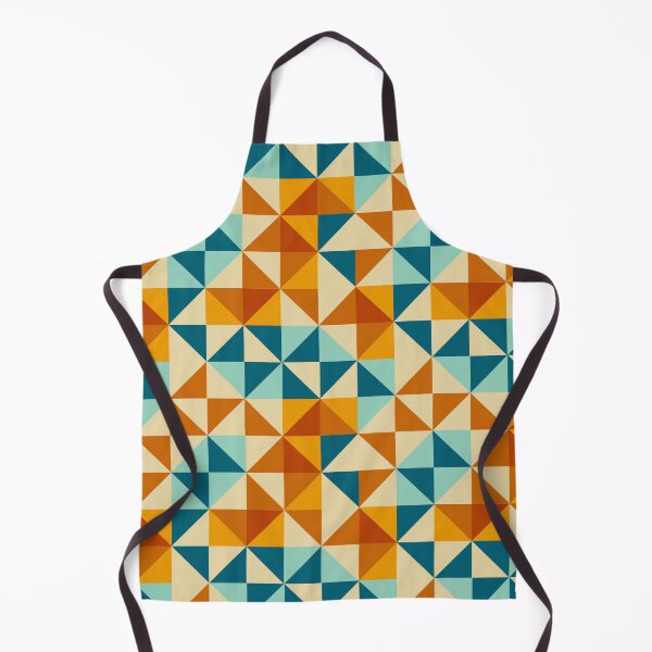 Item preview, Retro Mid Century Geometric Triangle Pattern designed and sold by Far Out Goods.