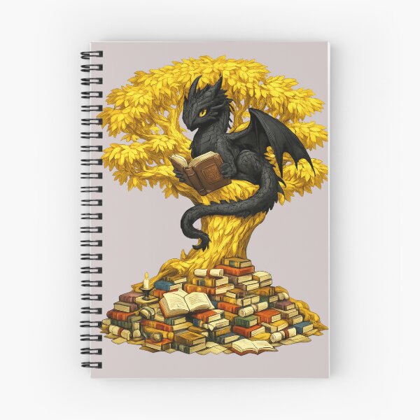 Item preview, Dragon with books designed and sold by DreamCloths12.