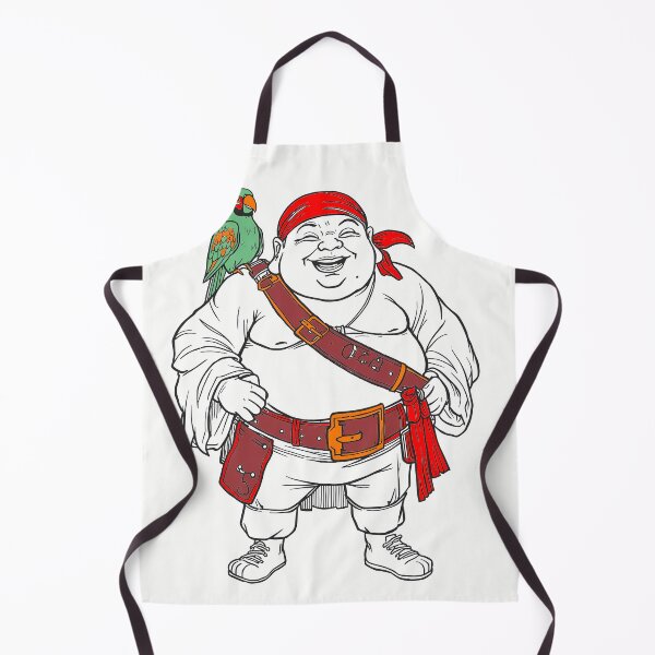 Item preview, Laughing Buddha Pirate designed and sold by HeartyCurioCo.