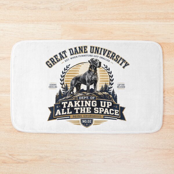 Item preview,  Great Dane Dept of Taking Up All The Space | Funny Great Dane Varsity Shirt | Great Dane Mom Gift | Gentle Giant University designed and sold by TheDogClub.