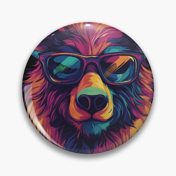 Item preview, Colorful Bear Art designed and sold by GoldenAurora91.