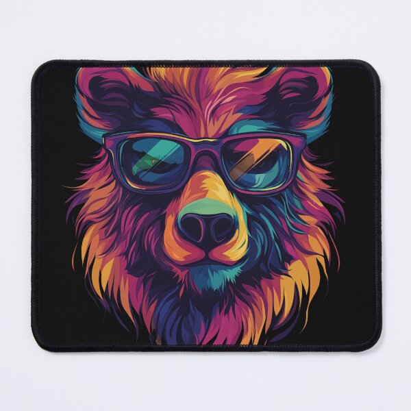 Item preview, Colorful Bear Art designed and sold by GoldenAurora91.
