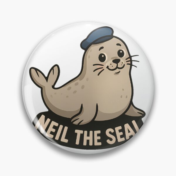 Item preview, Neil The Seal Sticker designed and sold by NCNGDESIGN.