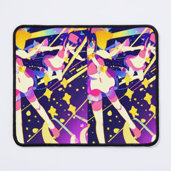 Item preview, Art - Two Magic Heroines, Abstract Anime Style designed and sold by Zone--Gaming.