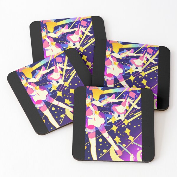 Item preview, Art - Two Magic Heroines, Abstract Anime Style designed and sold by Zone--Gaming.