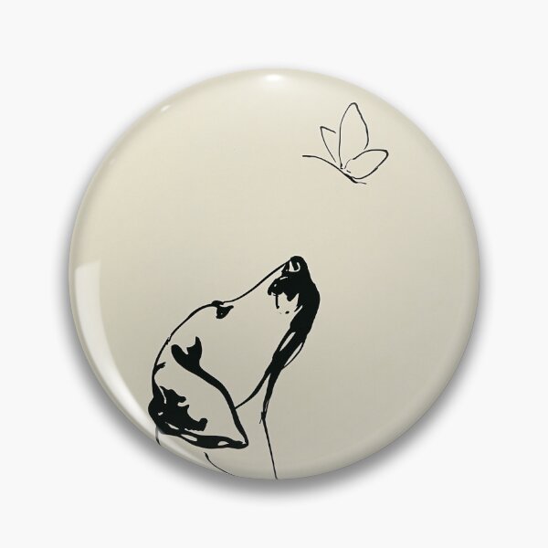 Item preview, German Shorthaired Pointer Gazing at Butterfly designed and sold by lautir.