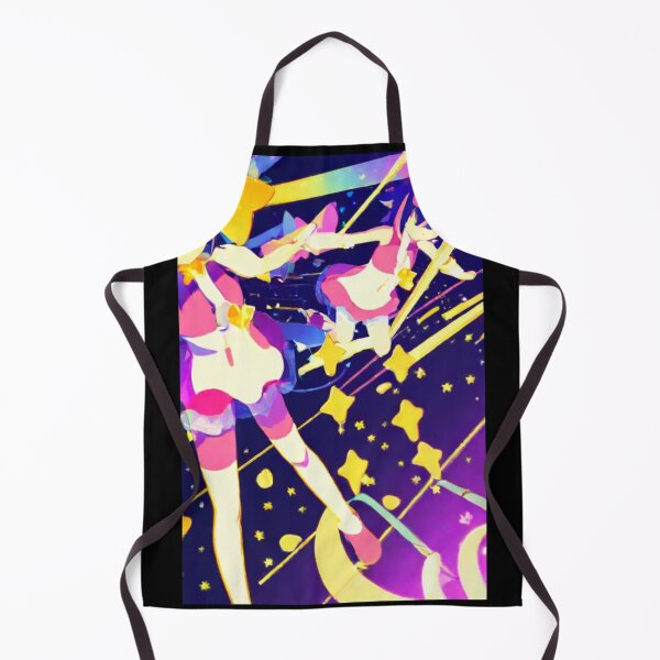 Item preview, Art - Two Magic Heroines, Abstract Anime Style designed and sold by Zone--Gaming.