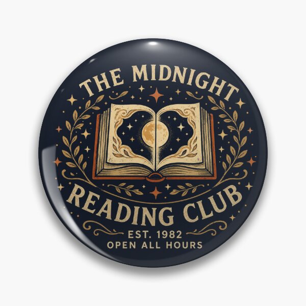 Item preview, The Midnight Reading Club Vintage Book Lover Aesthetic designed and sold by Digital_products_0111.
