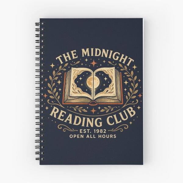 Item preview, The Midnight Reading Club Vintage Book Lover Aesthetic designed and sold by Digital_products_0111.