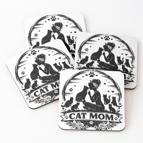 Item preview, Cat Mom Grouping designed and sold by Titaniumoid.