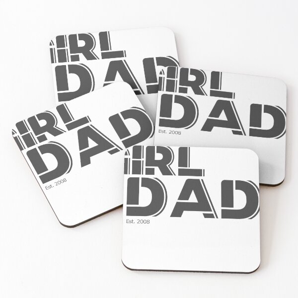 Item preview, Girl Dad Est. 2008 | Proud Father Typography | Dad Gift | Father's  Design designed and sold by Raygunes.