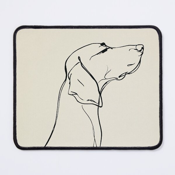 Item preview, Minimalist German Shorthaired Pointer Line Art designed and sold by lautir.