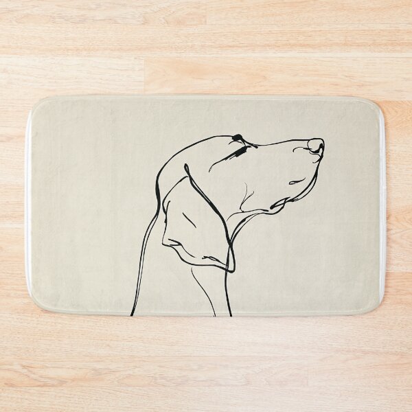 Item preview, Minimalist German Shorthaired Pointer Line Art designed and sold by lautir.