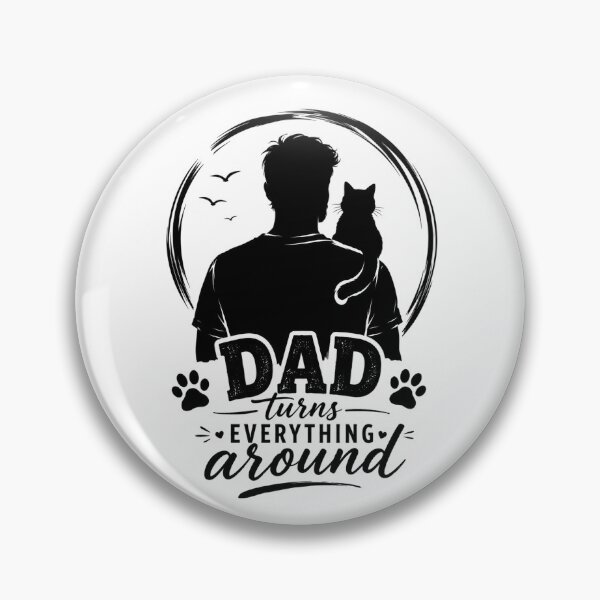 Item preview, Dad Turns Everything Around designed and sold by Titaniumoid.