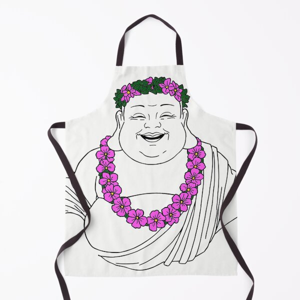 Item preview, Laughing Buddha with Lei designed and sold by HeartyCurioCo.