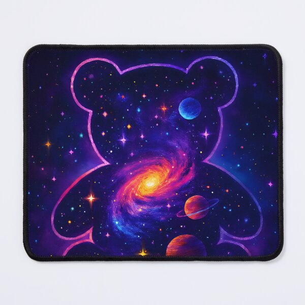 Item preview, Whimsical Teddy Bear Galaxy Artwork designed and sold by PandaTShirtShop.