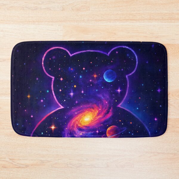 Item preview, Whimsical Teddy Bear Galaxy Artwork designed and sold by PandaTShirtShop.