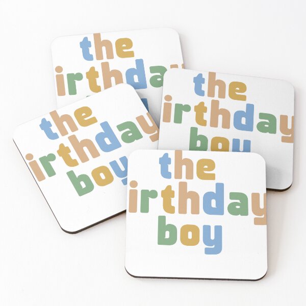 Item preview, The Birthday Boy | Colorful Retro Typography | Cute Birthday Party Design designed and sold by Raygunes.