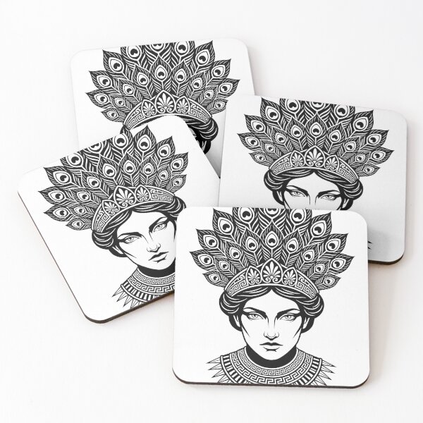 Item preview, Hera with Peacock Crown | Greek Goddess designed and sold by EmpireAnthem.