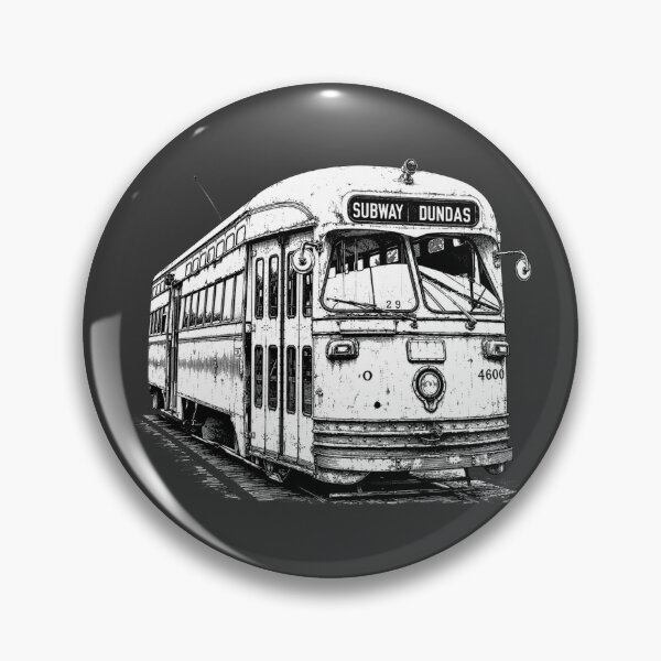 Item preview, Vintage Toronto Streetcar | TTC PCC Transit Illustration designed and sold by VoglR.