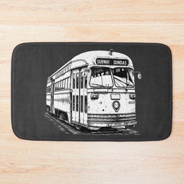 Item preview, Vintage Toronto Streetcar | TTC PCC Transit Illustration designed and sold by VoglR.