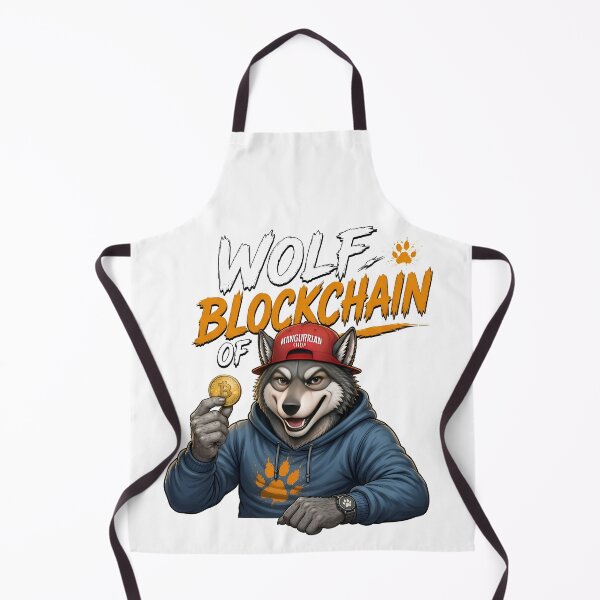 Item preview, wolf of Blockchain designed and sold by Mangurrian Shop.