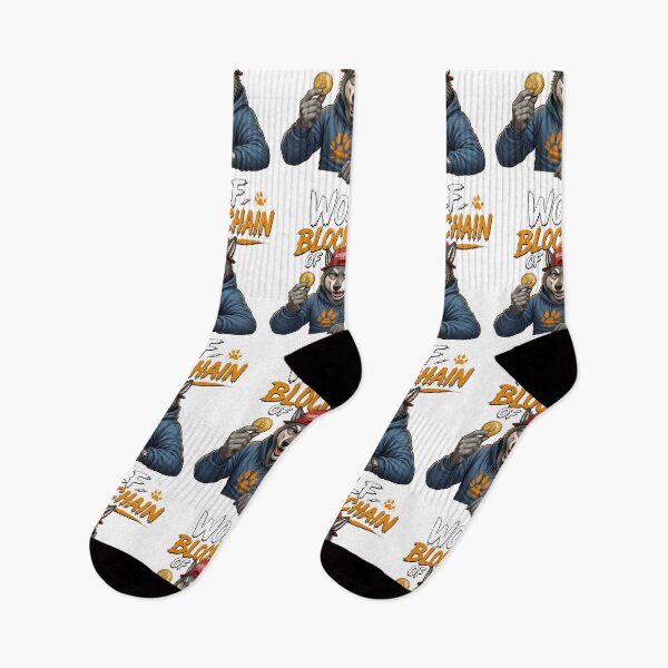 Item preview, wolf of Blockchain designed and sold by Mangurrian Shop.