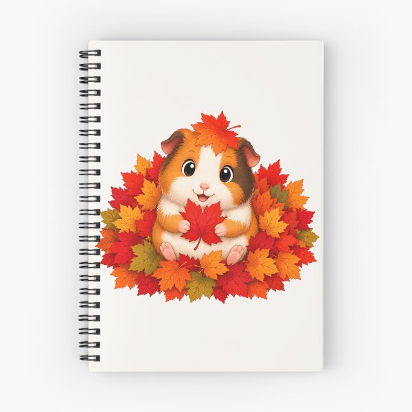 Item preview, Cute Guinea Pig Autumn Leaves Fall Season designed and sold by Seculinator.