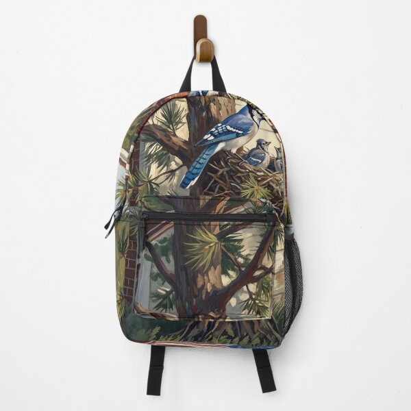 Item preview, Patriotic Blue Jay Nest designed and sold by Home Decor Art.