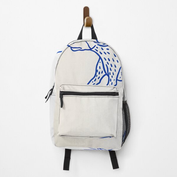 Item preview, Blue Line Drawing of Leaping German Shorthaired Pointer designed and sold by lautir.