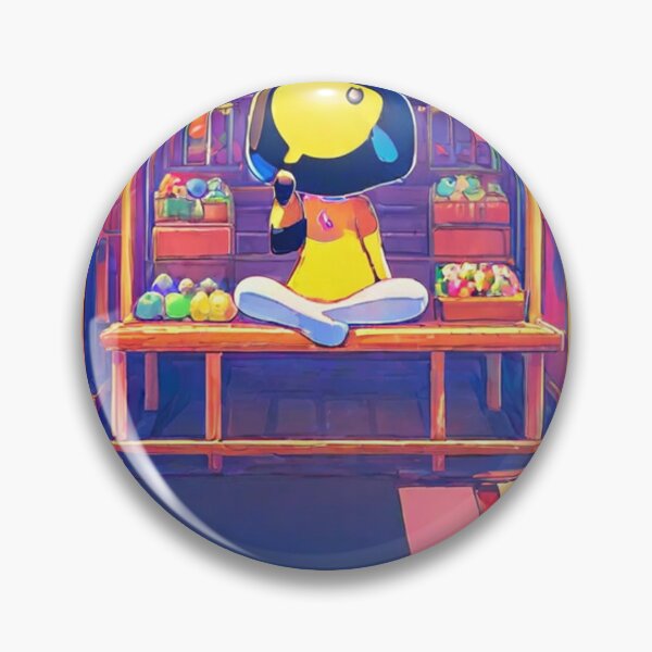 Item preview, Art - Yellow electric mouse, Iconic character in meditation designed and sold by Zone--Gaming.