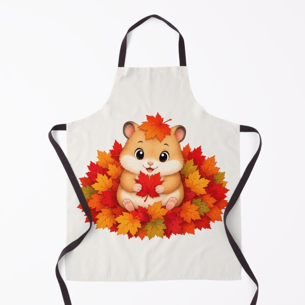 Item preview, Cute Hamster Autumn Leaves Fall Season designed and sold by Seculinator.