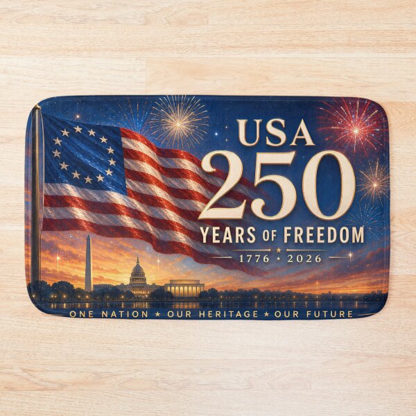 Item preview, Stars, Stripes and Freedom: USA 250 designed and sold by TinCatOutPost.