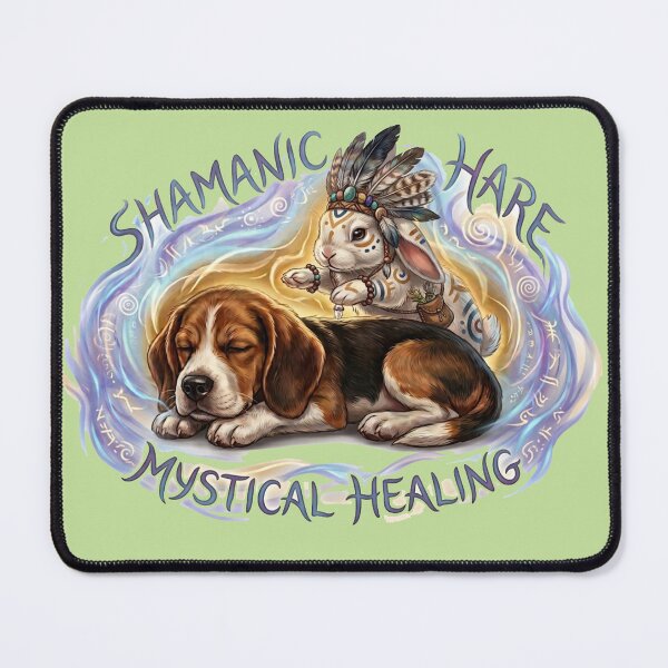 Item preview, Shamanic Hare: Mystical Healing designed and sold by Finding Source Designs.