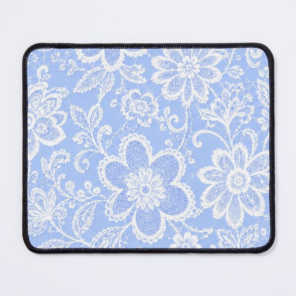 Item preview, Blue Lace Floral Pattern designed and sold by tamoora.