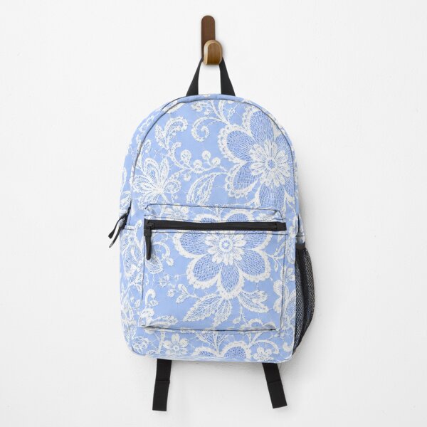 Item preview, Blue Lace Floral Pattern designed and sold by tamoora.