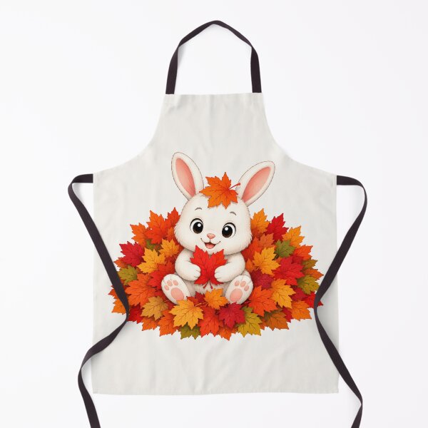 Item preview, Cute Bunny Autumn Leaves Fall Pumpkin Season designed and sold by Seculinator.