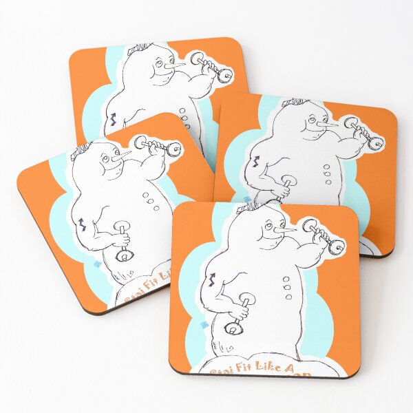 Item preview, Stay Fit Like A Snowman (Drawing by ACCI) designed and sold by VanyssaGraphics.