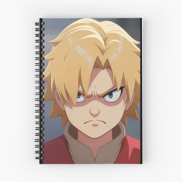 Item preview, Art - Young Animated Boy, Serious and Determined Expression designed and sold by Zone--Gaming.