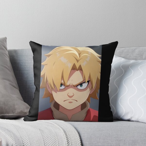 Item preview, Art - Young Animated Boy, Serious and Determined Expression designed and sold by Zone--Gaming.
