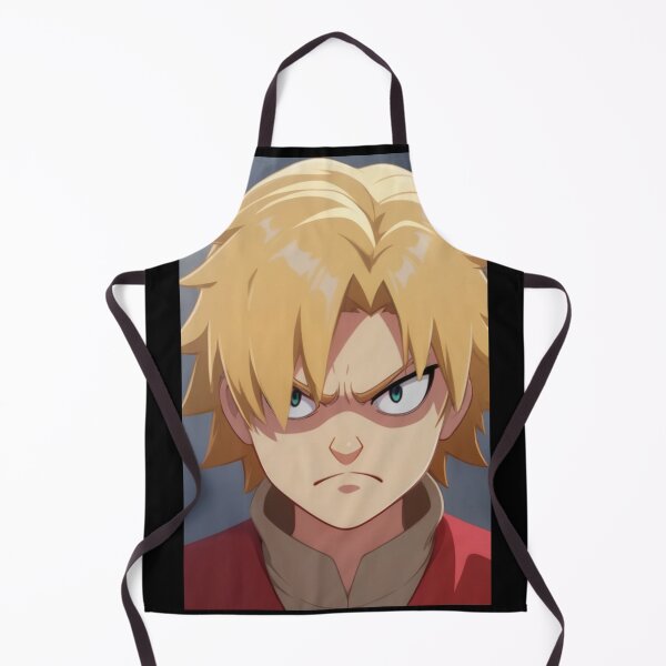Item preview, Art - Young Animated Boy, Serious and Determined Expression designed and sold by Zone--Gaming.