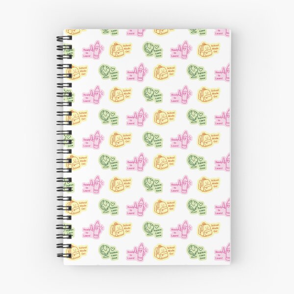 Item preview, Cute Back to School Sticker Pack – School Mode On, Explore Learn Grow – Kawaii School Motivation Set designed and sold by station-one.