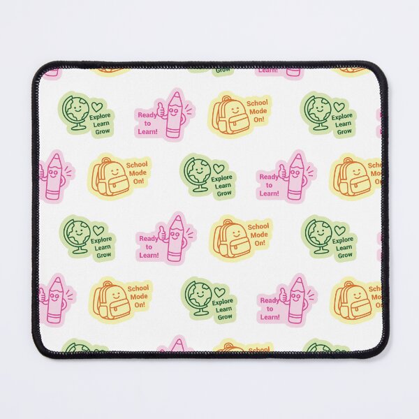 Item preview, Cute Back to School Sticker Pack – School Mode On, Explore Learn Grow – Kawaii School Motivation Set designed and sold by station-one.
