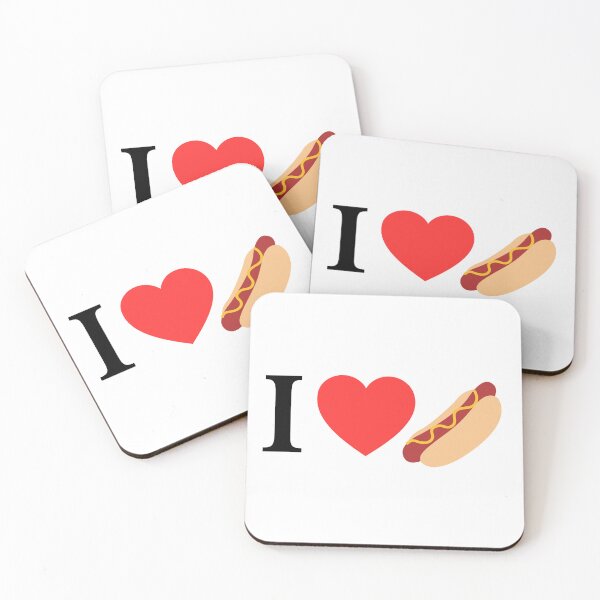 Item preview, I love hotdogs designed and sold by EMXEdesigns.