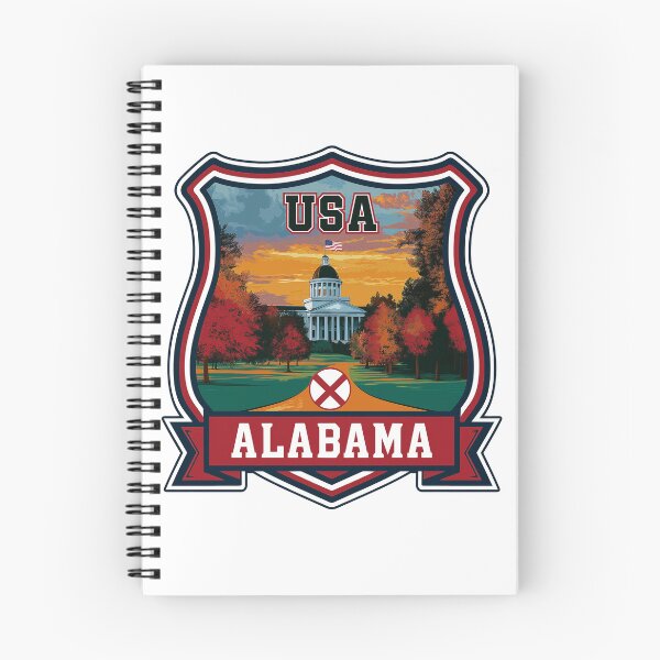 Item preview, Alabama State Capitol Emblem designed and sold by GoldenAurora91.