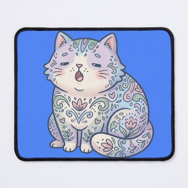 Item preview, Cute Pastel Mandala Cat Artistic designed and sold by Iampoji.