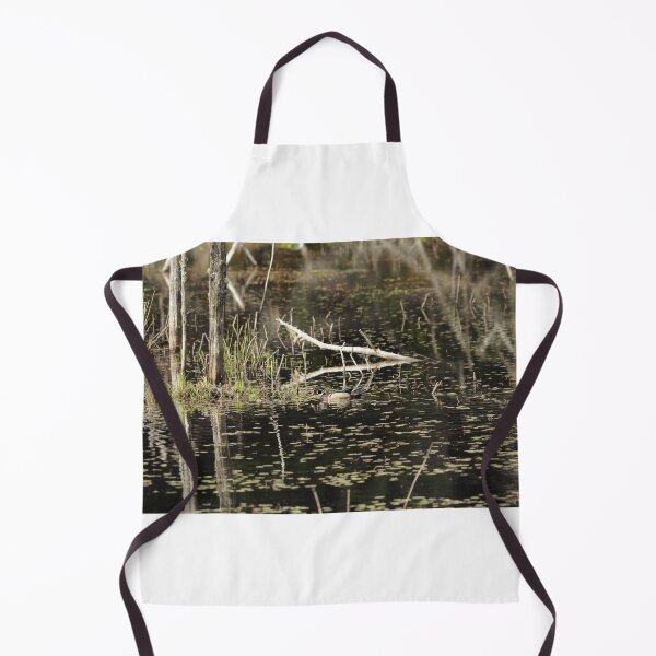 Item preview, Wood Duck swimming designed and sold by Sometimes-store.